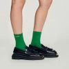 Buy ✔️ Sandro Embroidered ???? Socks Green ????