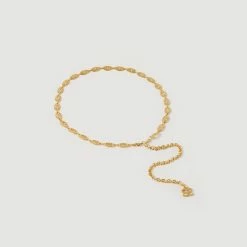 New ???? Sandro Jewelled Belt Brass Gold ????