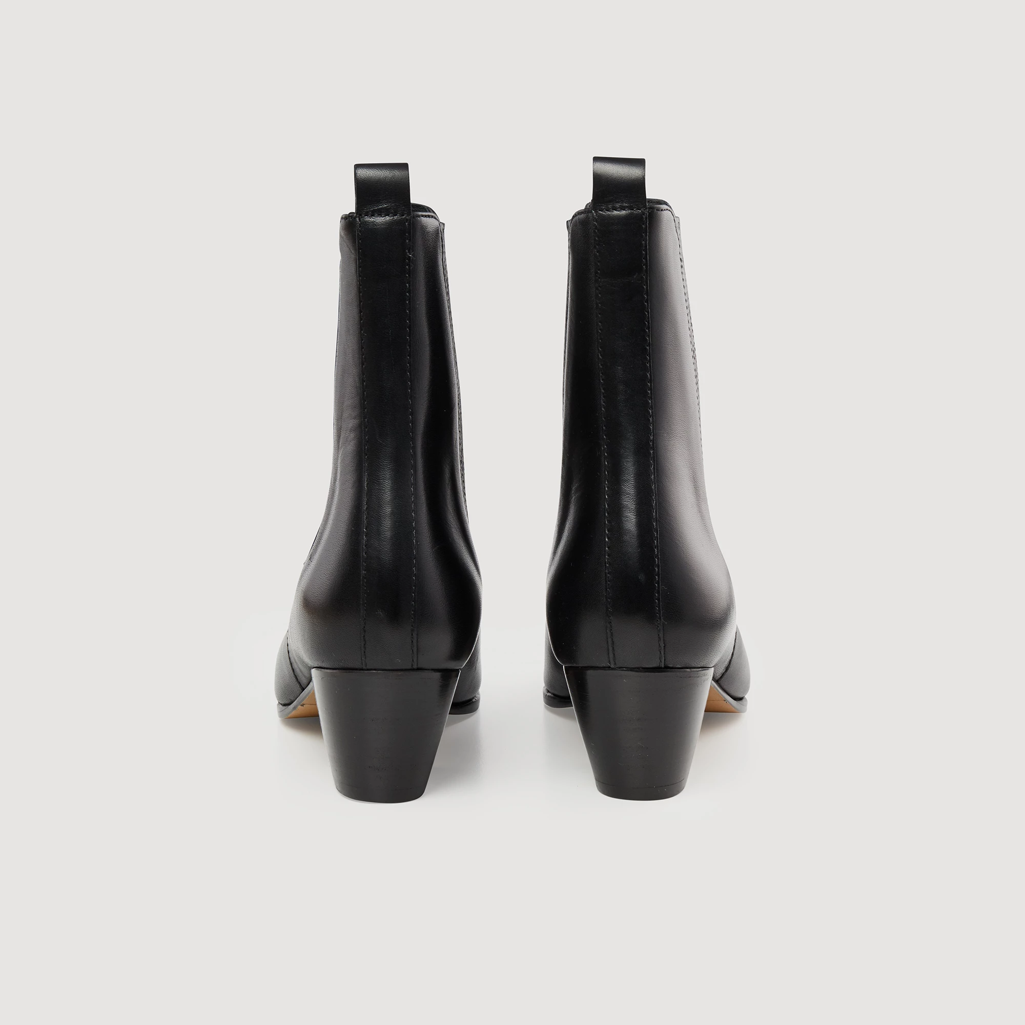 Best Pirce ???? Sandro Leather Cowboy ???? Boots Black ✨ 3 Best Pirce ???? Sandro Leather Cowboy ???? Boots Black ✨ - Image 3