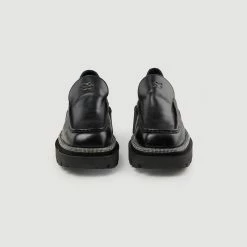 Brand new ???? Sandro Loafers With Thick Notched Soles Black ???? -Sandro Shop Sandro SFACH00801 20 V 3