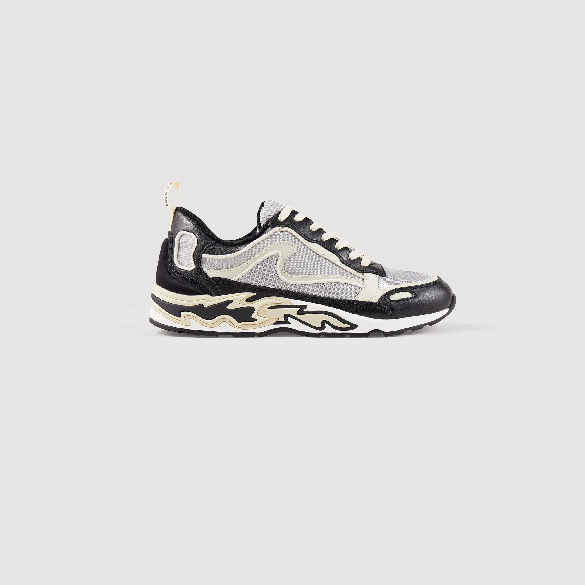 Budget ???? Sandro Flame Trainers Black ???? 1 Budget ???? Sandro Flame Trainers Black ????