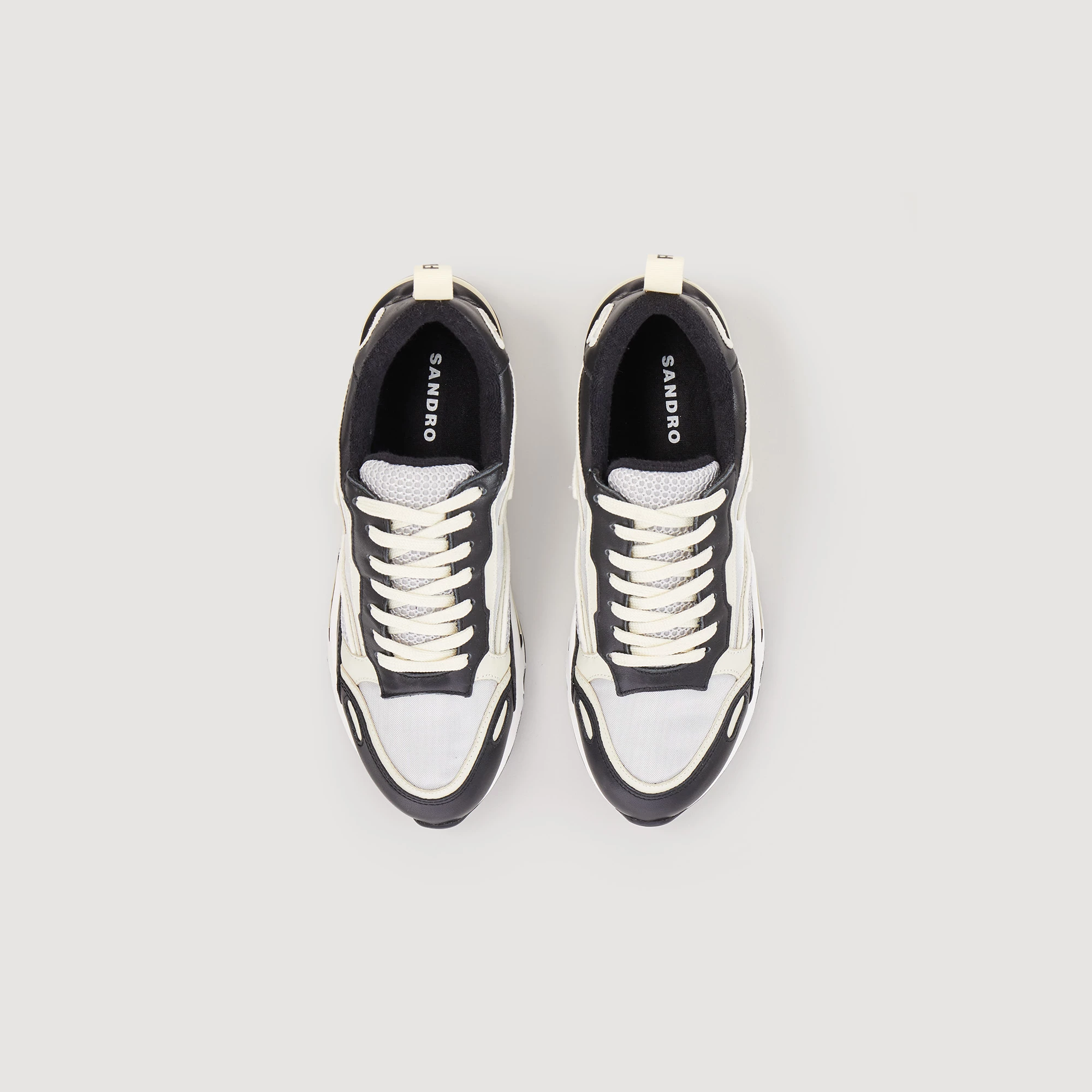 Budget ???? Sandro Flame Trainers Black ???? 3 Budget ???? Sandro Flame Trainers Black ???? - Image 3