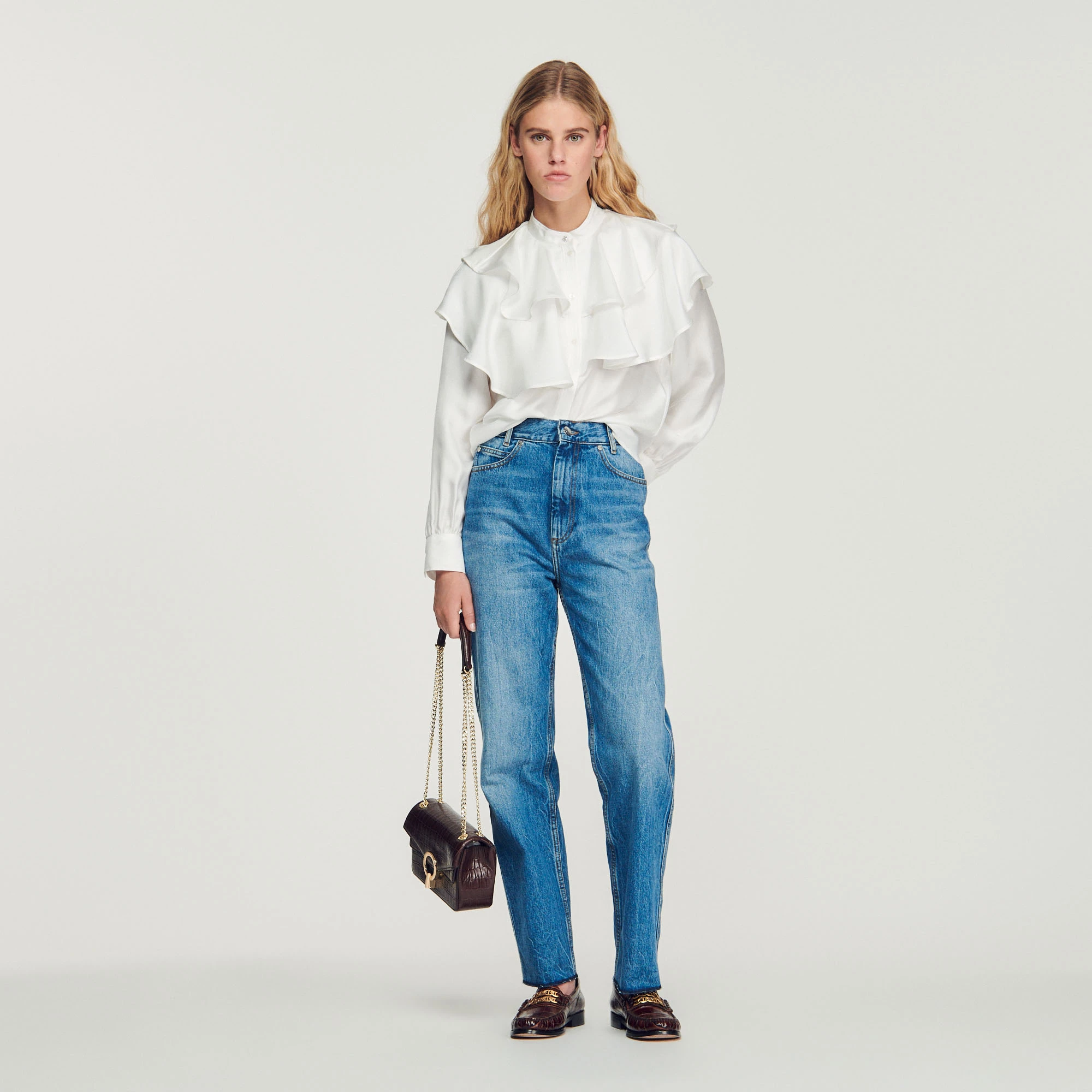 Buy ❤️ Sandro Yza Bag, Small Model Brown ???? 2 Buy ❤️ Sandro Yza Bag, Small Model Brown ???? - Image 2