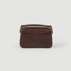 Buy ❤️ Sandro Yza Bag, Small Model Brown ???? 9 Buy ❤️ Sandro Yza Bag, Small Model Brown ???? -Sandro Shop Sandro SFASA00556 G023 V 4