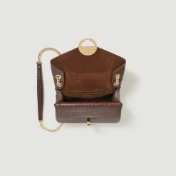 Buy ❤️ Sandro Yza Bag, Small Model Brown ???? 11 Buy ❤️ Sandro Yza Bag, Small Model Brown ???? -Sandro Shop Sandro SFASA00556 G023 V 6