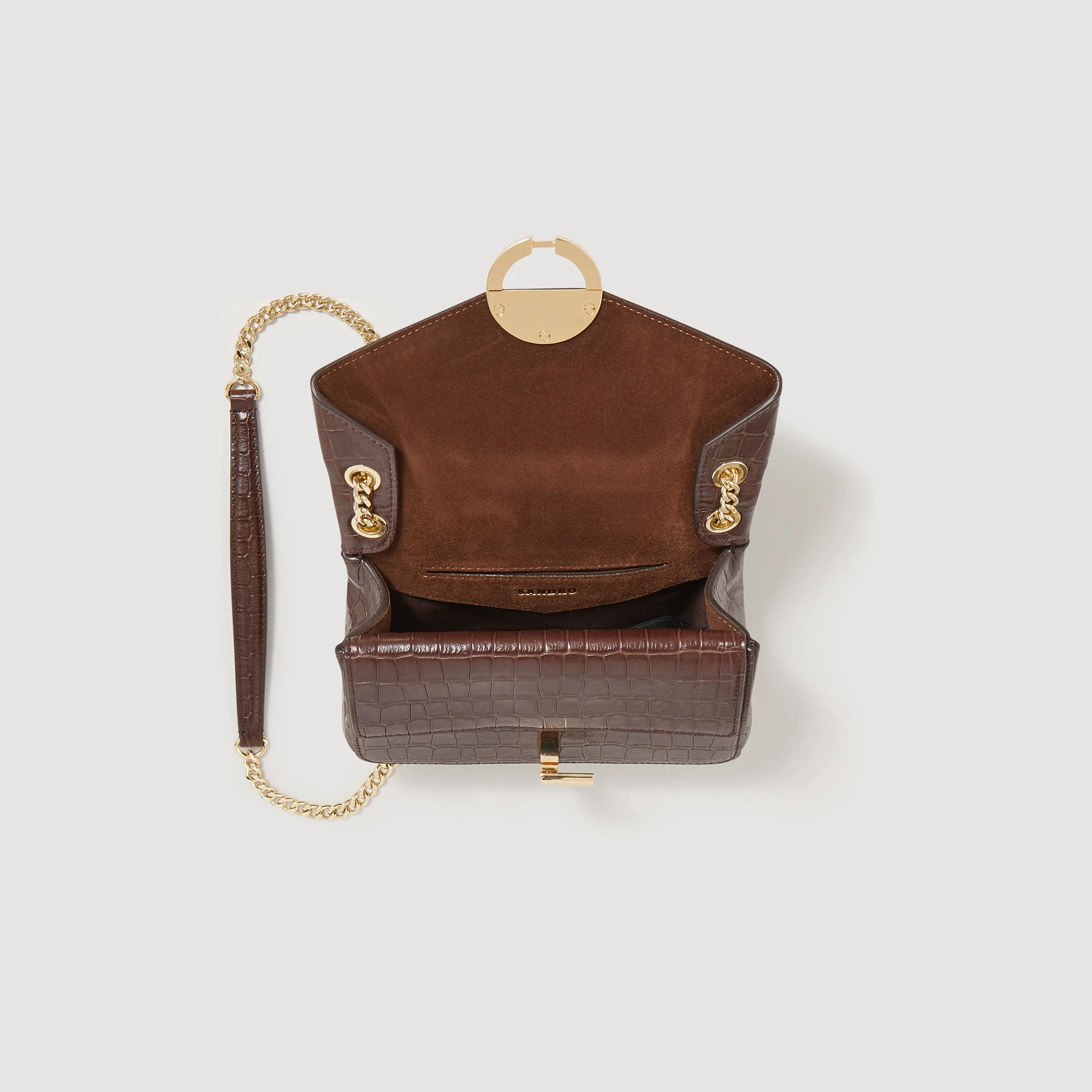 Buy ❤️ Sandro Yza Bag, Small Model Brown ???? 6 Buy ❤️ Sandro Yza Bag, Small Model Brown ???? - Image 6