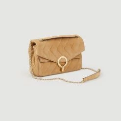 Best deal ???? Sandro Yza Suede Bag Beige ????