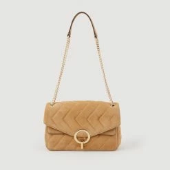 Best deal ???? Sandro Yza Suede Bag Beige ???? 10 Best deal ???? Sandro Yza Suede Bag Beige ???? -Sandro Shop Sandro SFASA00560 16 V 5