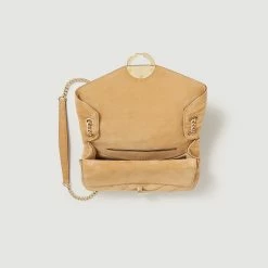 Best deal ???? Sandro Yza Suede Bag Beige ???? 11 Best deal ???? Sandro Yza Suede Bag Beige ???? -Sandro Shop Sandro SFASA00560 16 V 6