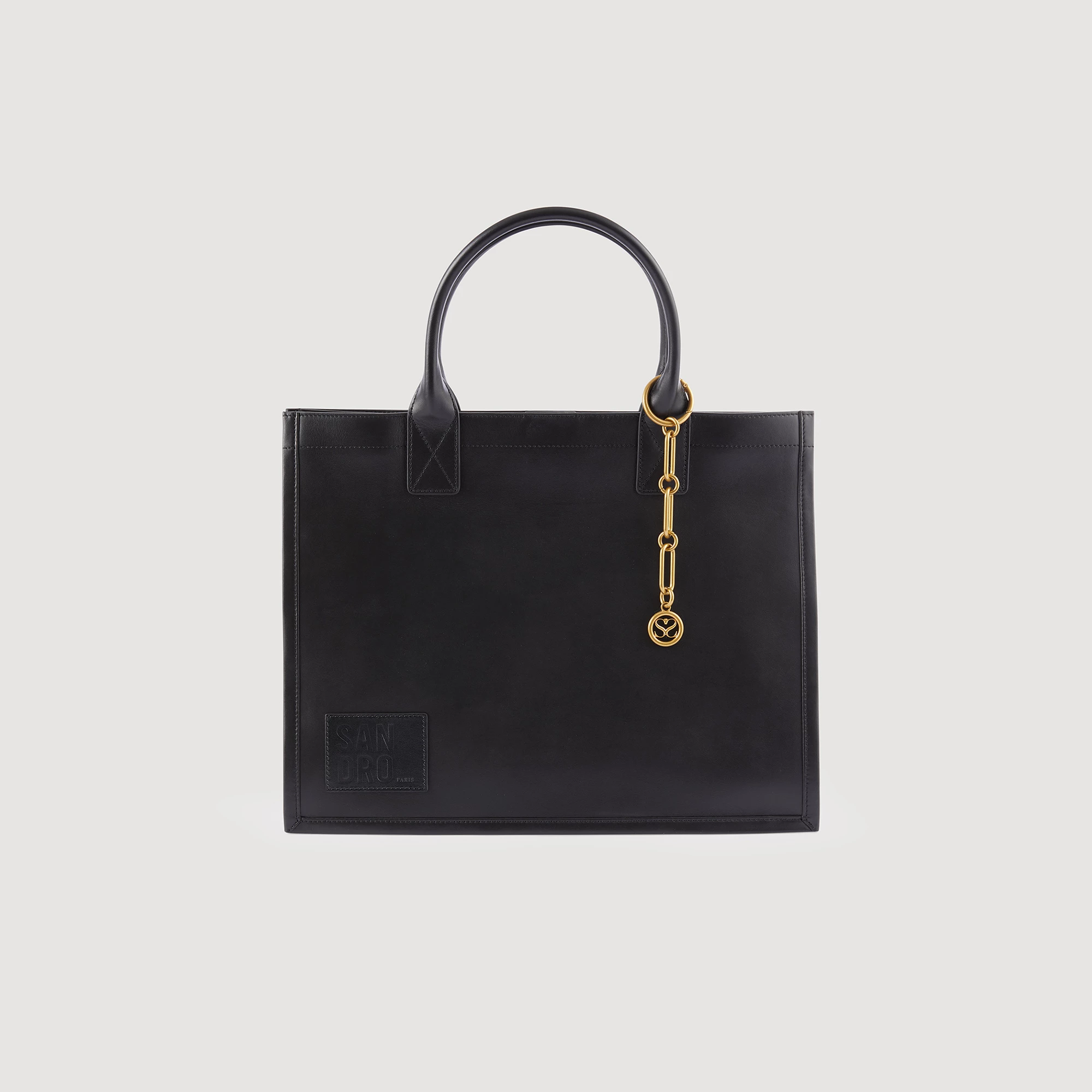Discount ???? Sandro Leather Kasbah Tote Bag Black ???? 3 Discount ???? Sandro Leather Kasbah Tote Bag Black ???? - Image 3