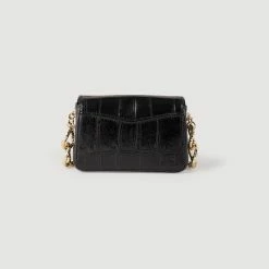 Best Pirce ❤️ Sandro Mini Yza Bag Black ???? 9 Best Pirce ❤️ Sandro Mini Yza Bag Black ???? -Sandro Shop Sandro SFASA00767 20 V 4