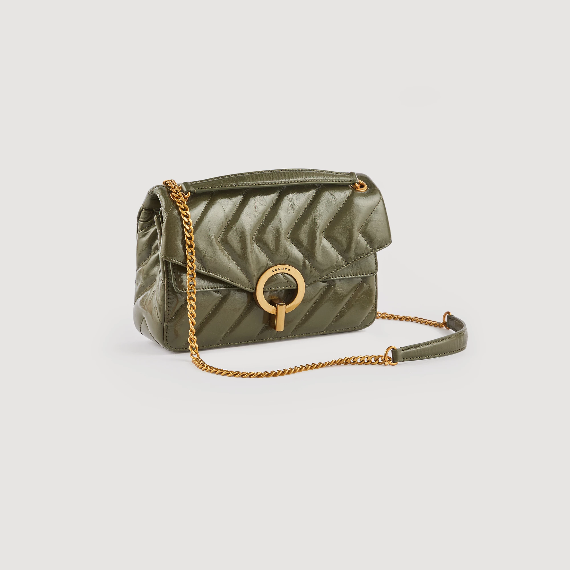 Top 10 ???? Sandro Yza Bag Olive Green ???? 1 Top 10 ???? Sandro Yza Bag Olive Green ????