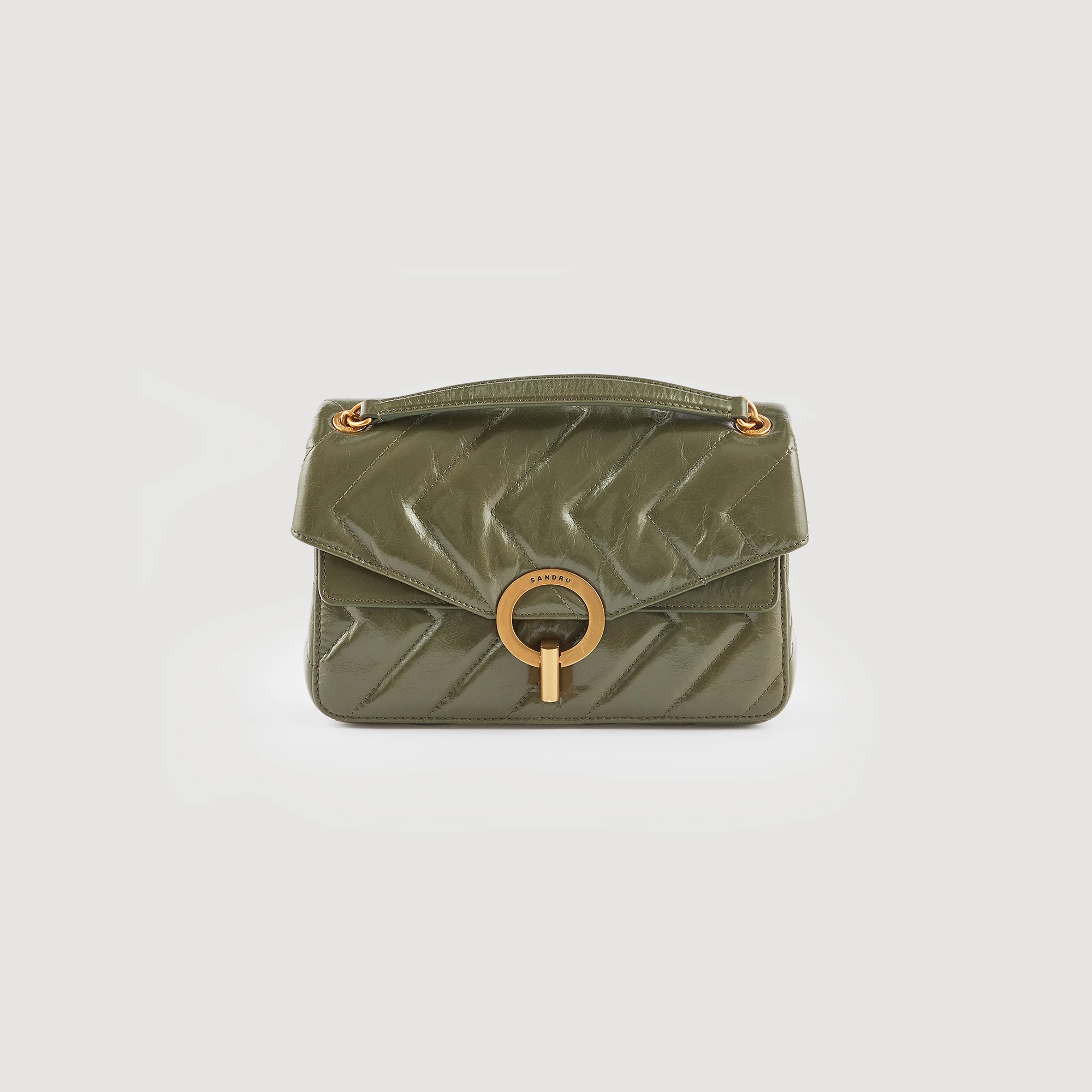 Top 10 ???? Sandro Yza Bag Olive Green ???? 3 Top 10 ???? Sandro Yza Bag Olive Green ???? - Image 3