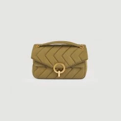 Outlet ???? Sandro Nylon Yza Bag Olive Green ???? 8 Outlet ???? Sandro Nylon Yza Bag Olive Green ???? -Sandro Shop Sandro SFASA00923 84 V 3