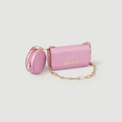 Buy ❤️ Sandro Totemo Bag With Chain Strap Pink ????