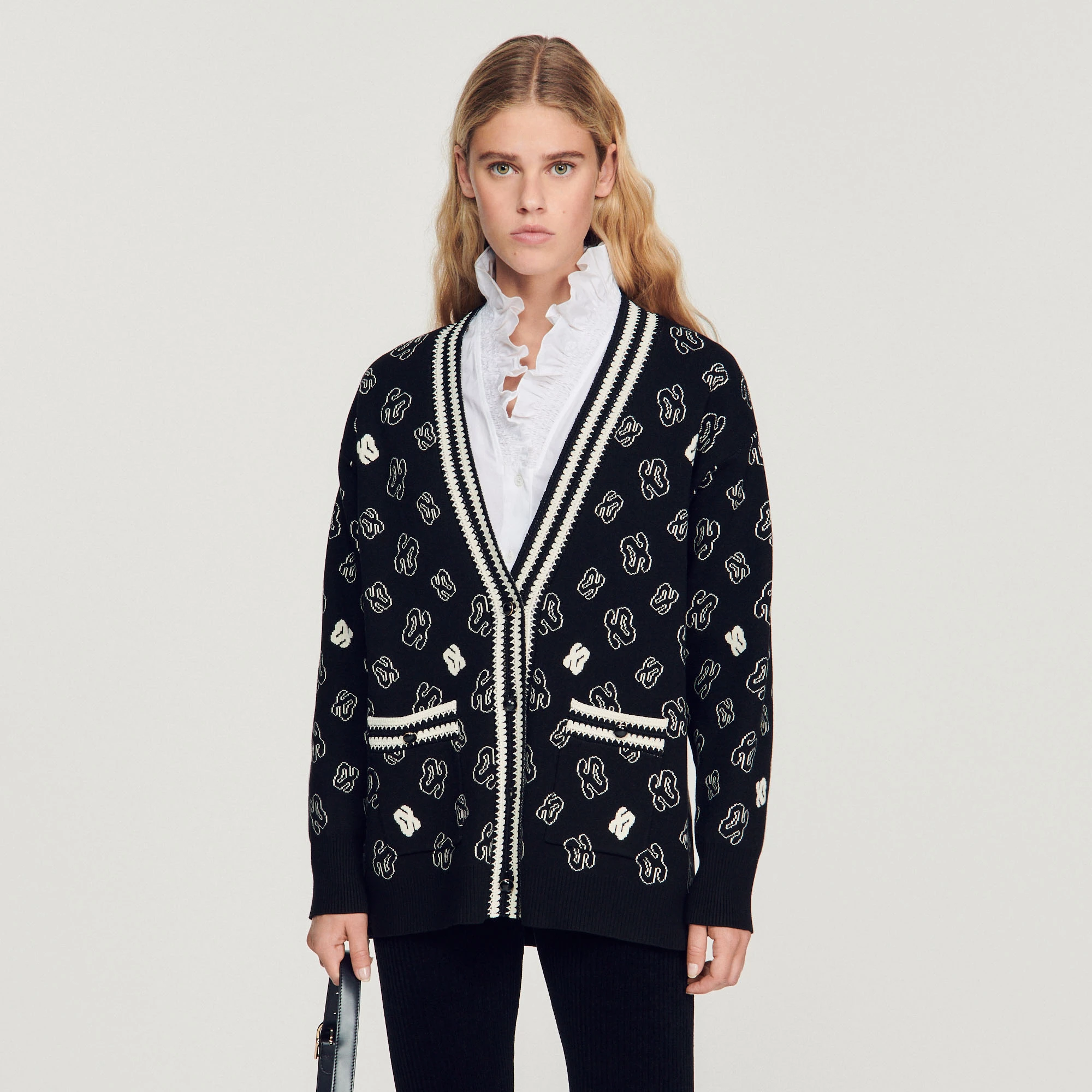 Best reviews of ???? Sandro Logo ???? Coatigan Black ⌛ 1 Best reviews of ???? Sandro Logo ???? Coatigan Black ⌛