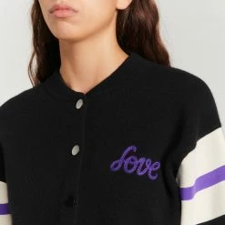 Flash Sale ???? Sandro Knit Teddy-style Cardigan Black ⌛ 9 Flash Sale ???? Sandro Knit Teddy-style Cardigan Black ⌛ -Sandro Shop Sandro SFPCA00701 20 V 3