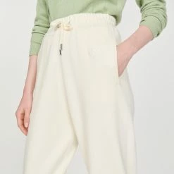 Budget ???? Sandro Knit Jogging Bottoms Ecru ???? 8 Budget ???? Sandro Knit Jogging Bottoms Ecru ???? -Sandro Shop Sandro SFPPA00943 11 V 3