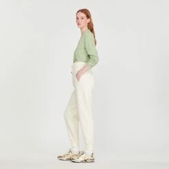 Budget ???? Sandro Knit Jogging Bottoms Ecru ???? 11 Budget ???? Sandro Knit Jogging Bottoms Ecru ???? -Sandro Shop Sandro SFPPA00943 11 V 6