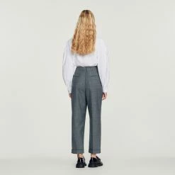 Coupon ???? Sandro High-waisted Trousers Dark Grey ???? 11 Coupon ???? Sandro High-waisted Trousers Dark Grey ???? -Sandro Shop Sandro SFPPA01022 240 V 5