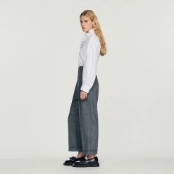Coupon ???? Sandro High-waisted Trousers Dark Grey ???? 12 Coupon ???? Sandro High-waisted Trousers Dark Grey ???? -Sandro Shop Sandro SFPPA01022 240 V 6