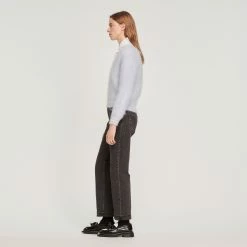 Best Pirce ???? Sandro Knitted Sweater Sky Blue ???? -Sandro Shop Sandro SFPPU01701 40 V 6