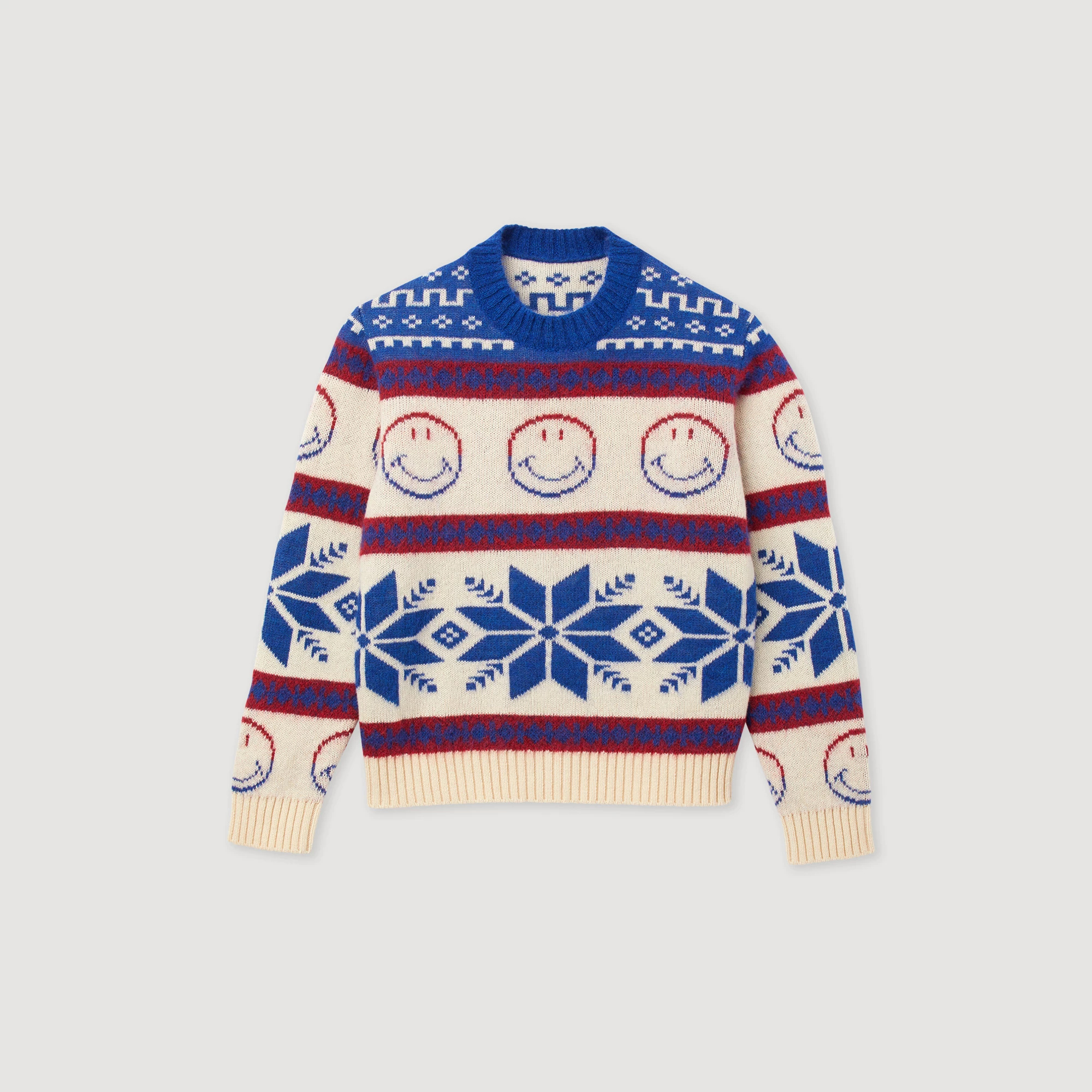 Coupon ???? Sandro Smiley© Sweater Ecru ???? 7 Coupon ???? Sandro Smiley© Sweater Ecru ???? - Image 7