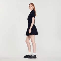 Best reviews of ✨ Sandro Short Tweed ???? Coat ???? Dress Black ???? -Sandro Shop Sandro SFPRO01234 20 V 6