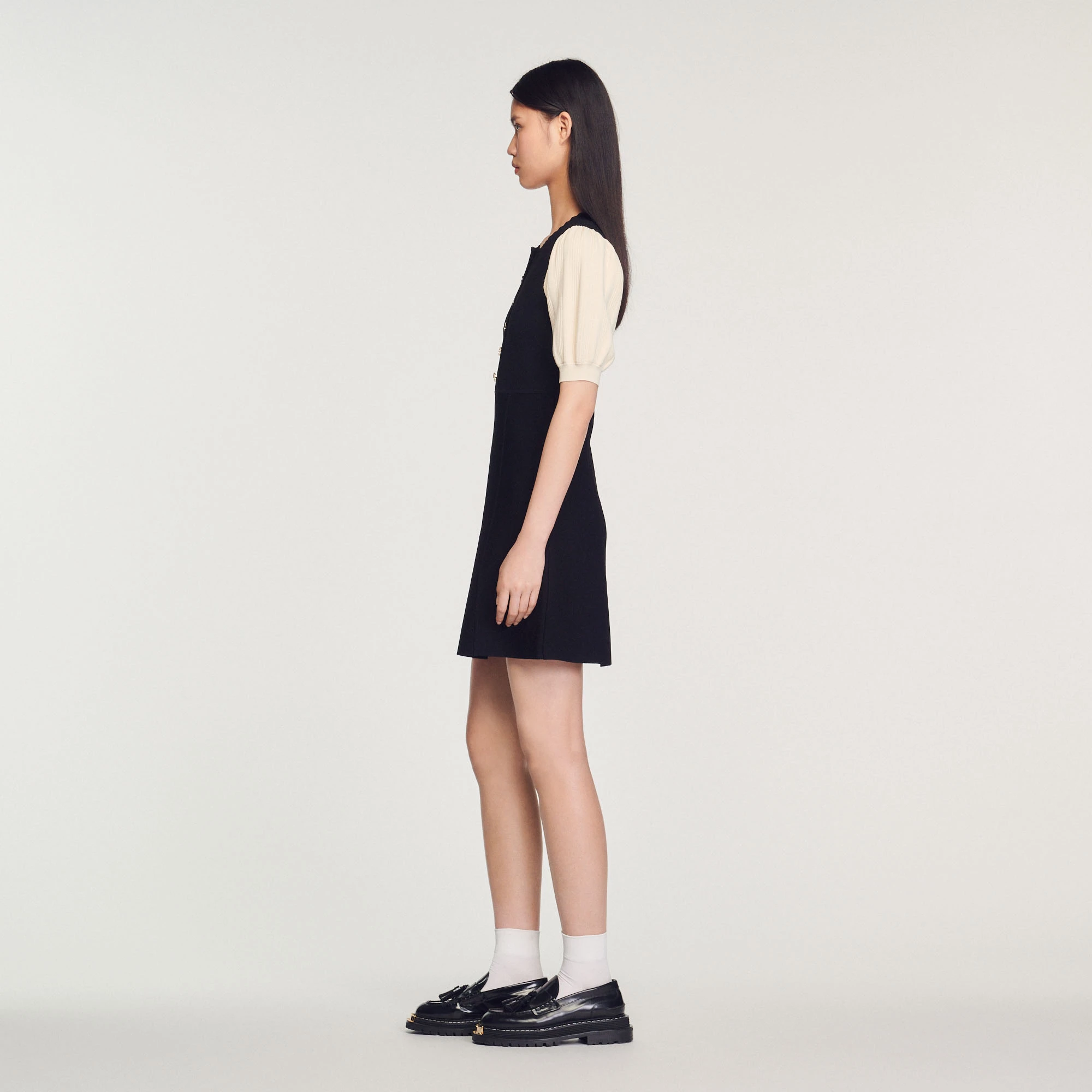 New ???? Sandro Short Knitted ???? Dress Black ???? 5 New ???? Sandro Short Knitted ???? Dress Black ???? - Image 5