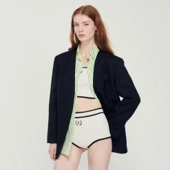 Wholesale ???? Sandro Knitted Briefs White ❤️ -Sandro Shop Sandro SFPSH00301 10 V 4