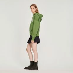 New ⭐ Sandro Love Community Hoodie Green ???? -Sandro Shop Sandro SFPSW00537 80 V 6