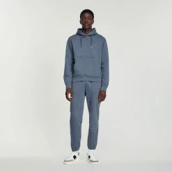 Outlet ???? Sandro Embroidered Hoodie Men Dark Grey ???? 8 Outlet ???? Sandro Embroidered Hoodie Men Dark Grey ???? -Sandro Shop Sandro SHPSW00458 240 H V