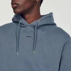 Outlet ???? Sandro Embroidered Hoodie Men Dark Grey ???? 10 Outlet ???? Sandro Embroidered Hoodie Men Dark Grey ???? -Sandro Shop Sandro SHPSW00458 240 V 5