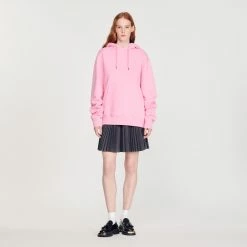 New ⌛ Sandro Embroidered Hoodie Men ???? Candy Pink ???? 9 New ⌛ Sandro Embroidered Hoodie Men ???? Candy Pink ???? -Sandro Shop Sandro SHPSW00458 616 V 4