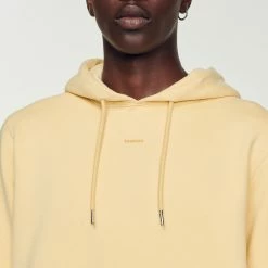 Wholesale ???? Sandro Embroidered Hoodie Men Cream Yellow ???? 10 Wholesale ???? Sandro Embroidered Hoodie Men Cream Yellow ???? -Sandro Shop Sandro SHPSW00458 E146 V 5